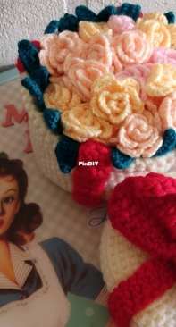 Holly Dolly Dolls - Anna Vlasova - Flower Basket Housewarming Gift - Цветочная Коробка - Russian - Free