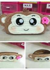 TDC Crafts - Crochet monkey purse - Free