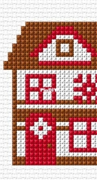 Christmas House by Durene Jones - Free
