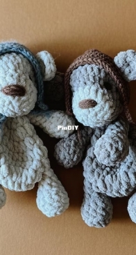 Bitty Teddy Bear Raven Jadeco