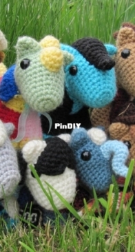 Nerdy Knitter Designs - Ashley Andrews - 12-in-1 Chibi Dr Whooves Pattern Bundle