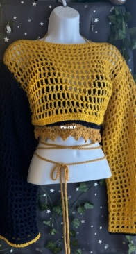 Starry Night Shrug/Halter Top Combo Pattern - Washington Fiber Forge
