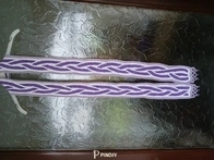Crocheted Celtic handfasting project