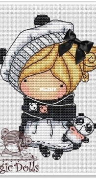 EB Design Magic Dolls - Panda by Mila Vozhd and Ekaterina Gafenko