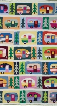 Camp Along Blanket by Margaret Holzmann