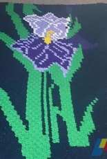Crochet Couch - Kim Latshaw - Iris Afghan