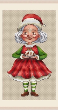 My Lovely Embroidery - Mrs. Claus by Natalia Batrak XSD