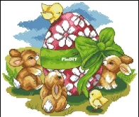 Happy Easter / Easter bunnies - M@riva - XSD
