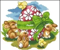 Happy Easter / Easter bunnies - M@riva - XSD