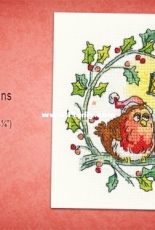 Heritage Crafts BFCR1528 Christmas Robins by Karen Carter
