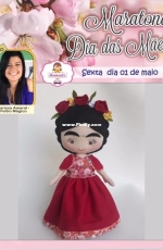 Feltro Magico - Frida by Larissa Amaral - Portuguese
