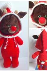 Hollys Hobbies - Holly McNevan - PJ Pal - Rudy Reindeer