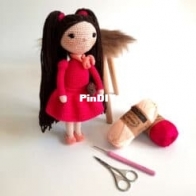 Gek op Haken - Bets Crochet Designs - Betty Kingma - Doll Leonora - Pop Leonora - Dutch