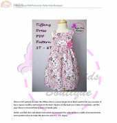 Petite Kids Boutique-Tiffany Dress Sewing Pattern