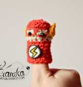 Kamila Krawka Krawczyk- Flash Finger Puppet Pattern - Free