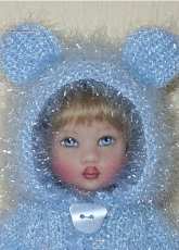 Bear coat for 7 1/2" doll such as Riley Kish by Biscuitbear - free