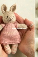 Mini Bunny and Bear Girls by Julie Williams - Little Cotton Rabbits