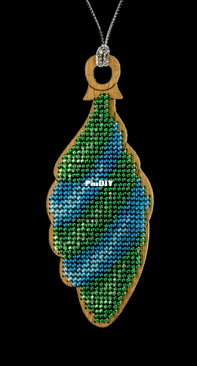 Wonderland Crafts - FLK-059 - Tear Drop Ornament