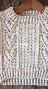 Mon Petit Violon - Berry Sweater