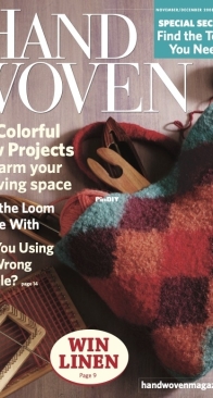 Handwoven - Issue 142 - November/December 2008