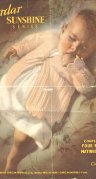 Sirdar No. 3 - Sunshine Series - Four Babys Matinee Coats