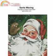 Artecy Cross Stitch - Santa Waving