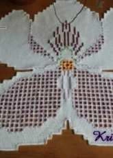doily hardanger orchid-burda special hardanger E 432