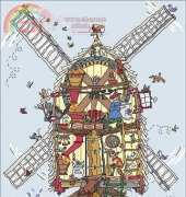 Bothy Threads XCT15  Cut Thru Windmill