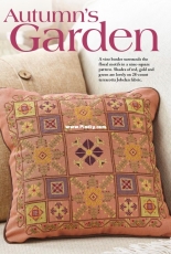 Autumns Garden by Carolyn Manning from Just Cross Stitch JCS October 2018 XSD