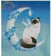 HAED HAEMED 12352 Winter Moon Cat by Melissa Dawn XSD