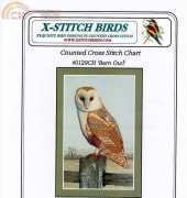X-Stitch Birds 0129CH - Barn Owl