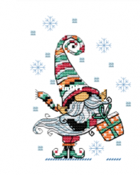 AnnaXstitch - Christmas Gnome by Anna Nolfina