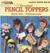Leisure Arts 2342 - Crocheted Pencil Toppers Book 1 Professionals by Sue Penrod