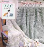 Coats and Clark LW1262 Quick as a Wink Two Blankets to Crochet