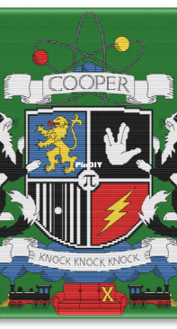 Coopers Coat of Arms by Lyubov Vodenikova / Stepanova-Slovew