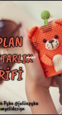 J uliia Pyha / Julia Piga - Tiger Key Cover -  Kaplan Anahtarlık - Turkish - Translated - Free