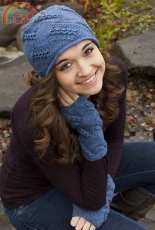 Cabled Entrelac Hat & Mitts by Susie Bonell -Free
