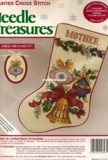 Needle Treasures (JCA) - 02893 Ringing in Christmas Stocking XSD