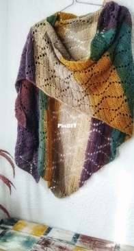 Laurentian Shawl by Eat.Wander.Crochet
