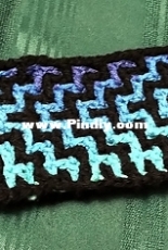 Redneck Barbie - B L Hughes - Ldfc Chevron headband reversible
