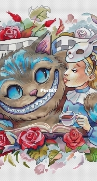 Stitching Rabbit - Alice And The Cat Maria Semenova