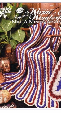 Annies Attic - 305A Warm and Wonderful Mile a Minute Afghans