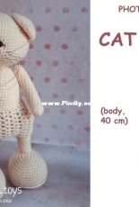 Crochet Bunny Art - Irina Tarasova - Cat body - Dutch