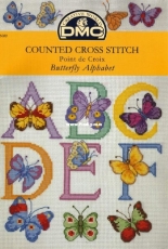 DMC P5080 - Butterfly Alphabet
