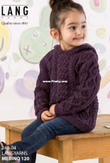 240-04 Lang Yarns Merino 120 by LANGYARNS SWITZERLAND-English-German-French-Dutch