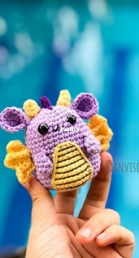 Anvis Granny Handicraft - Joy Pham Sontakke - Pattern 60 - Zodiac Dragon - Free