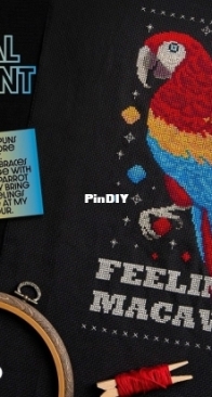 PyroDogPins - Pollytical Statment - XStitch Magazine 30 PCS + XSD