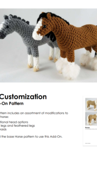 Missymont - Missy Mo - Horse Customization (Horse Add-On)