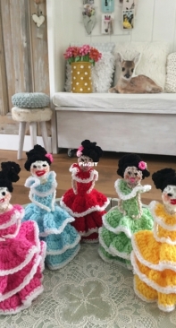 Adindas World - Adinda Zoutman - Flamenco Egg Cozies - Free