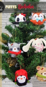 Feltro em Duas - Ane Sousa e Dani Schick - N.43 - Puffys Pets - Puffys Bichinhos -  Portuguese